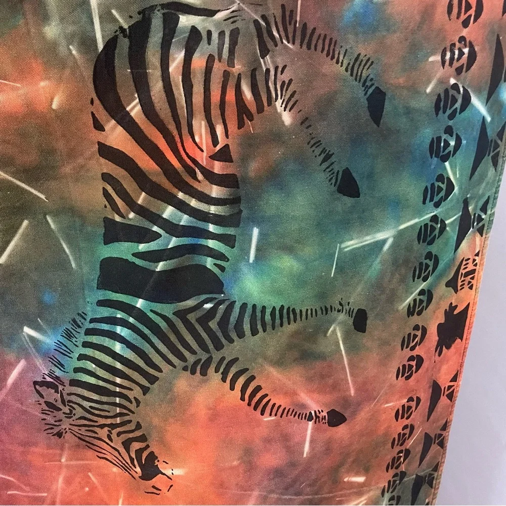 Handmade Tablecloth Africa Zebra Tablecloth Dyed‎ Rectangular 75